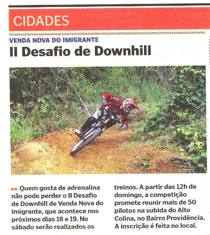 II Desafio de Downhill